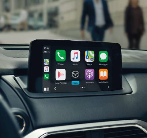 2020 Mazda CX-9 with available Apple CarPlay | Rochester Mazda in Rochester MN