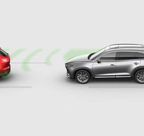 2020 Mazda CX-9 SMART CITY BRAKE SUPPORT WITH PEDESTRIAN DETECTION | Rochester Mazda in Rochester MN