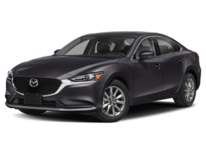 a black 2020 Mazda 6 for sale in Rochester MN