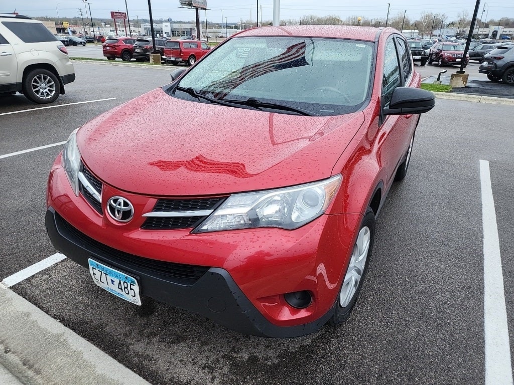Used 2015 Toyota RAV4 LE with VIN 2T3BFREV9FW263012 for sale in Rochester, Minnesota
