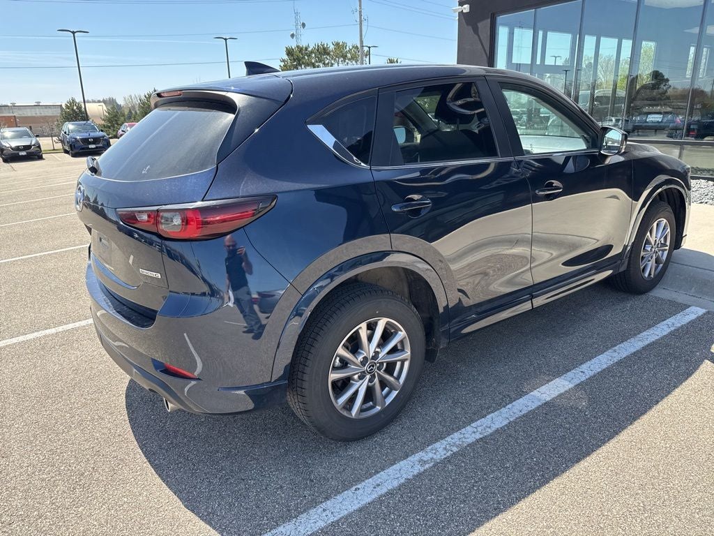 Certified 2025 Mazda CX-5 S Preferred package with VIN JM3KFBCL4S0674753 for sale in Rochester, Minnesota