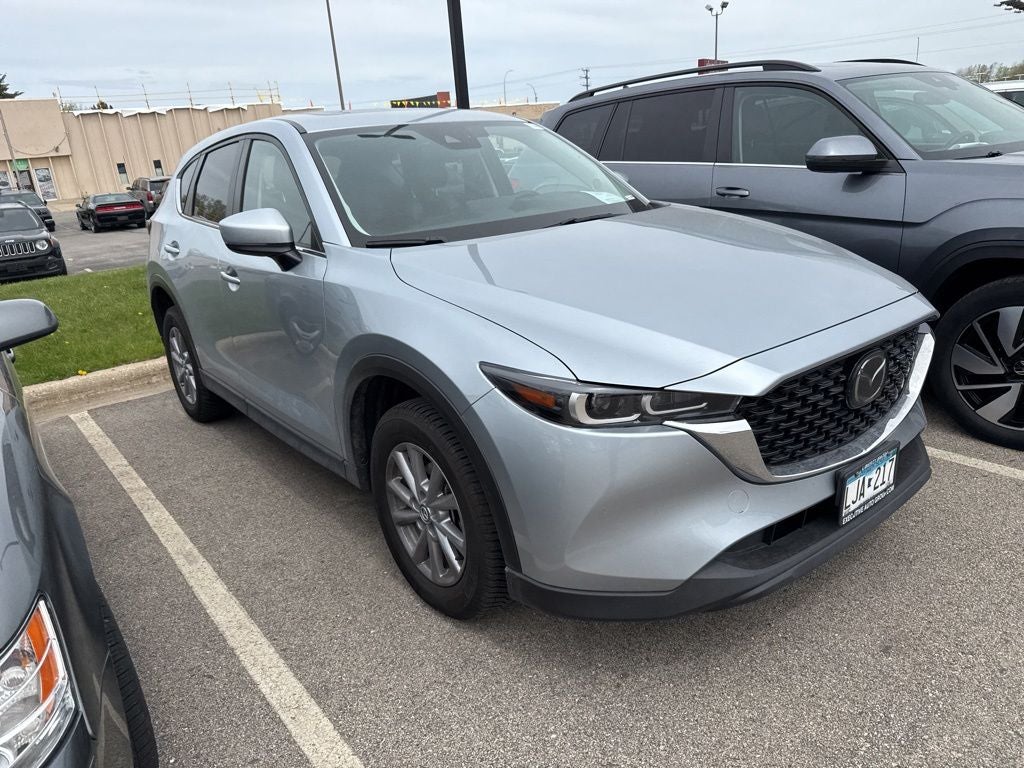 Certified 2022 Mazda CX-5 S Preferred package with VIN JM3KFBCM5N0644139 for sale in Rochester, Minnesota