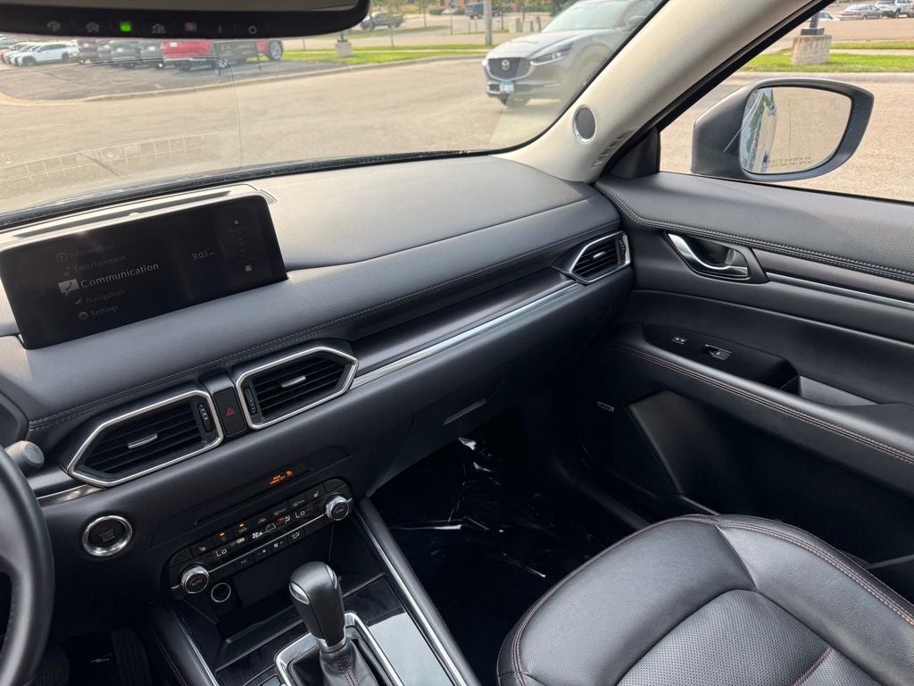 Certified 2025 Mazda CX-5 S Carbon Edition with VIN JM3KFBCM9S0678340 for sale in Rochester, Minnesota