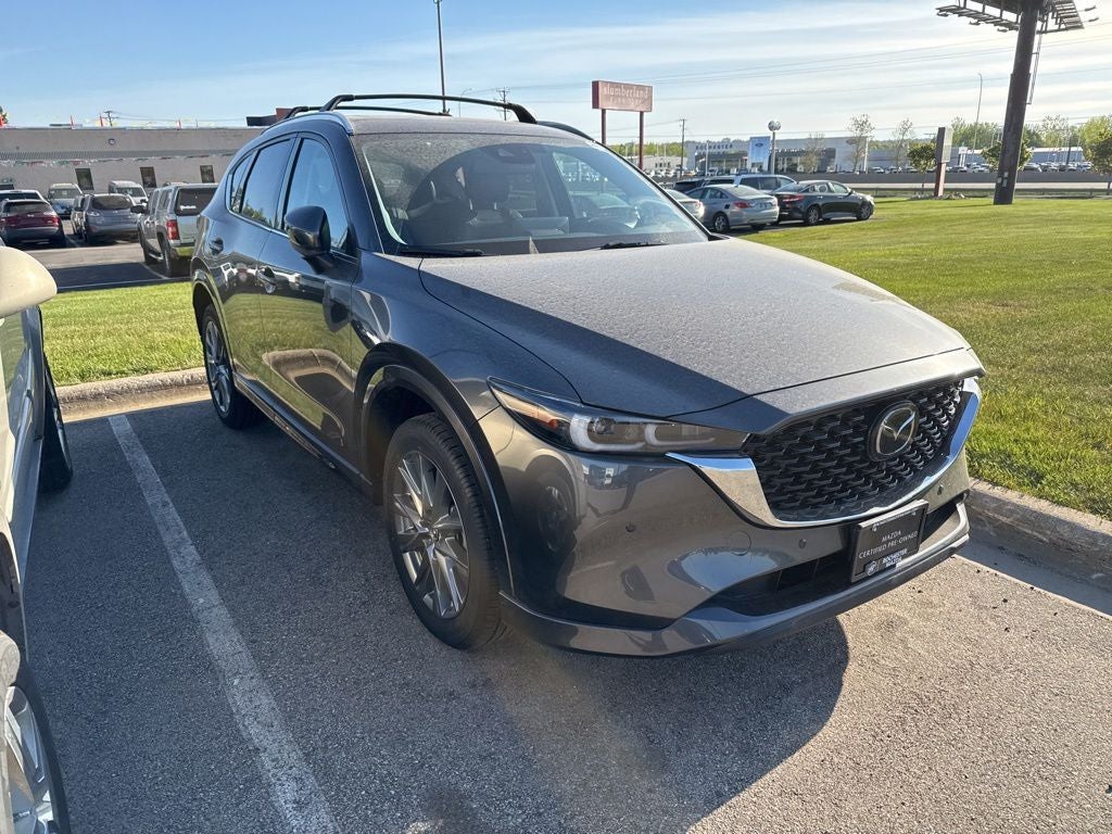 Certified 2025 Mazda CX-5 S Premium Plus package with VIN JM3KFBEM9S0736010 for sale in Rochester, Minnesota