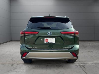2023 Toyota Highlander Hybrid Platinum AWD