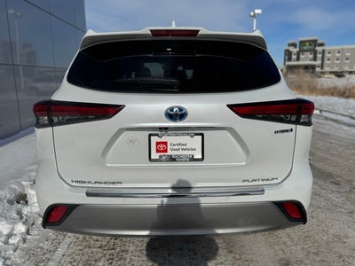 2022 Toyota Highlander Hybrid Platinum AWD