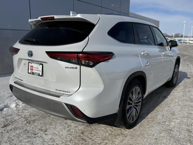 2022 Toyota Highlander Hybrid Platinum AWD