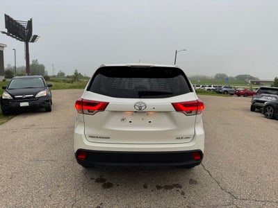 2019 Toyota Highlander XLE AWD