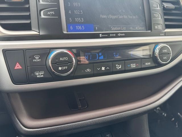 2019 Toyota Highlander XLE AWD