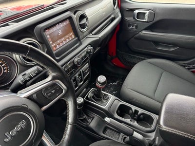 2018 Jeep Wrangler Unlimited Sahara Lifted w/ Heated Steering Wheel + 3 Piece Hard Top