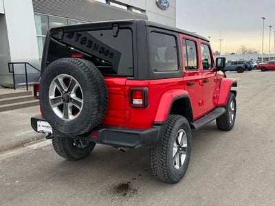 2018 Jeep Wrangler Unlimited Sahara Lifted w/ Heated Steering Wheel + 3 Piece Hard Top