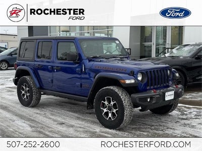 2020 Jeep Wrangler Unlimited Rubicon w/ Heated Steering Wheel + Navigation