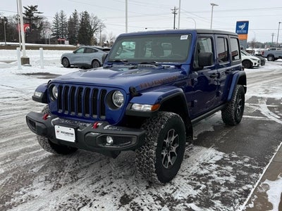2020 Jeep Wrangler Unlimited Rubicon w/ Heated Steering Wheel + Navigation