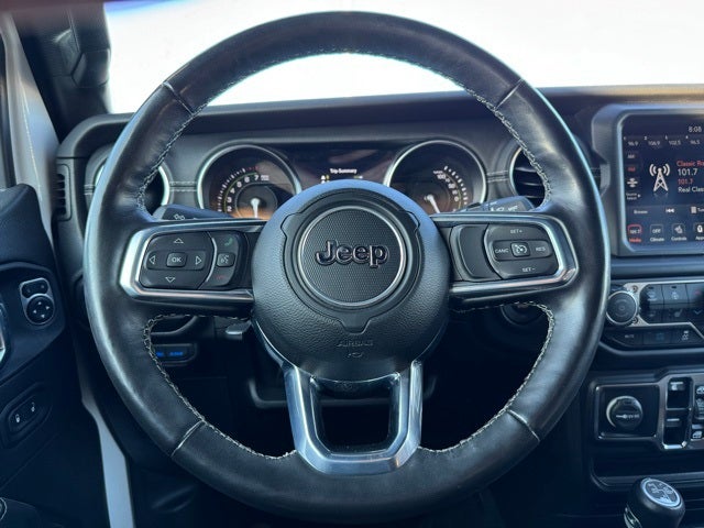 2023 Jeep Wrangler Sahara 4xe w/ Sky Power Roof + Heated Steering Wheel