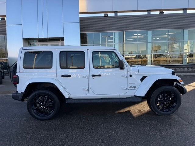 2023 Jeep Wrangler Sahara 4xe w/ Sky Power Roof + Heated Steering Wheel