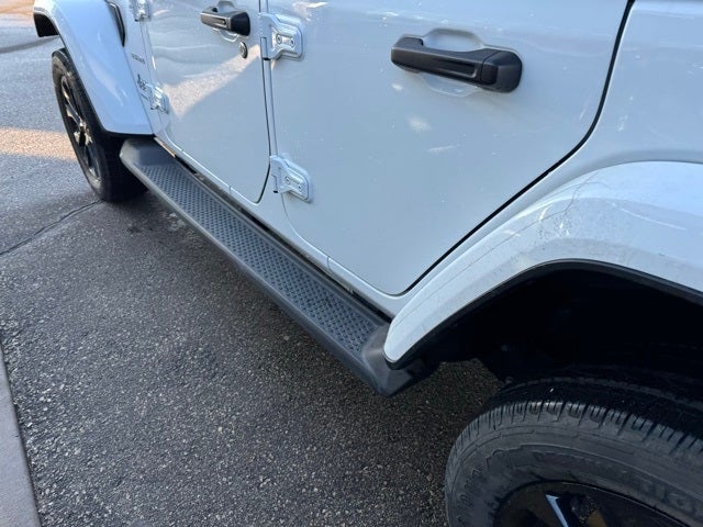 2023 Jeep Wrangler Sahara 4xe w/ Sky Power Roof + Heated Steering Wheel