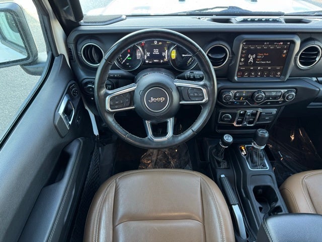 2023 Jeep Wrangler Sahara 4xe w/ Sky Power Roof + Heated Steering Wheel