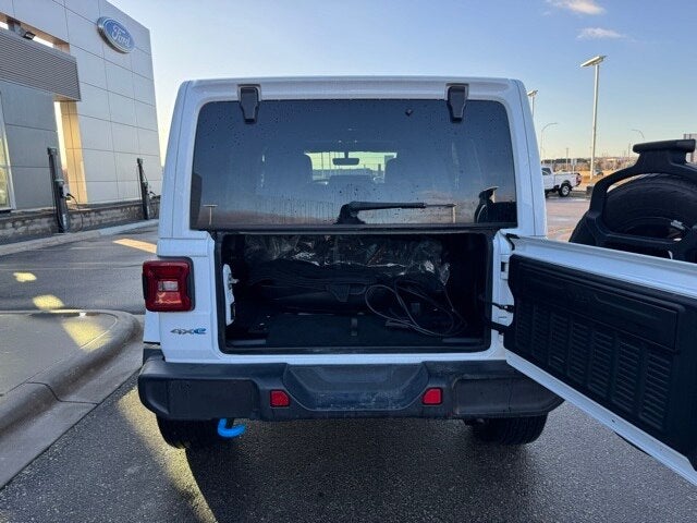 2023 Jeep Wrangler Sahara 4xe w/ Sky Power Roof + Heated Steering Wheel