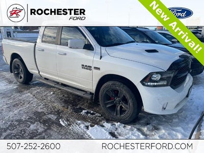 2018 RAM 1500 Night w/ Power Moonroof + Navigation
