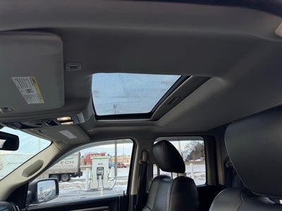 2018 RAM 1500 Night w/ Power Moonroof + Navigation