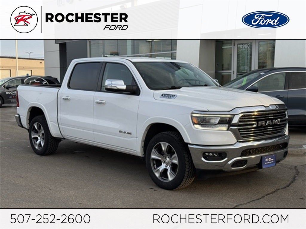 2022 RAM 1500 Laramie w/ Blindspot Detection + Heated Steering Wheel