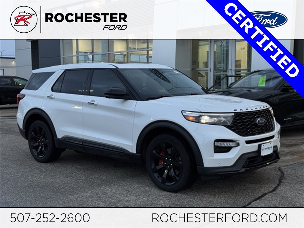 2022 Ford Explorer ST w/ Twin Panel Moonroof + Adaptive Cruise