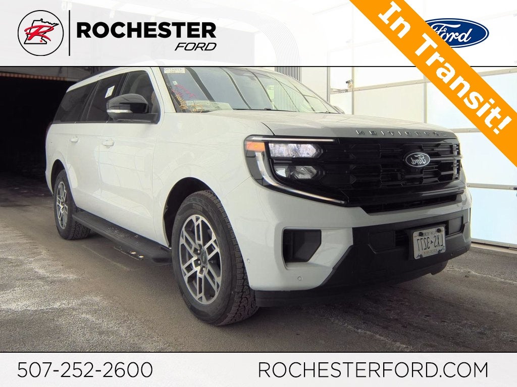 2025 Ford Expedition Max Active w/ Panoramic Moonroof + 8 Passenger Seating (2nd R