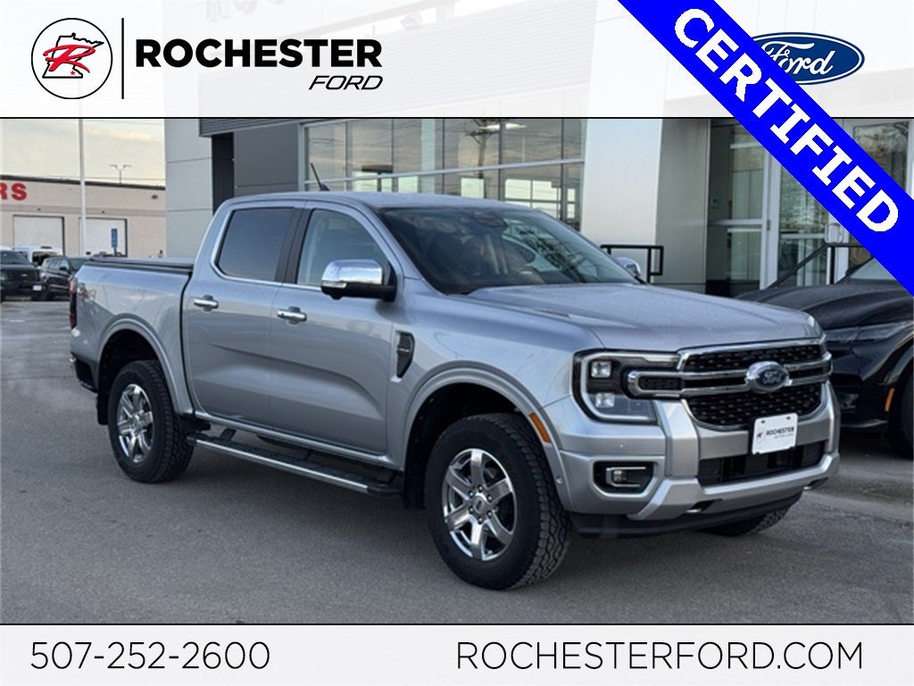 2024 Ford Ranger Lariat w/ Heated Steering Wheel + Tow Package