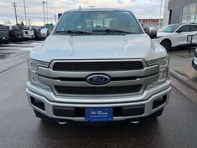 2019 Ford F-150 Platinum w/ Twin Panel Moonroof + Massaging Seats
