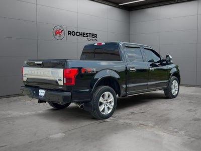 2018 Ford F-150 Platinum w/Max Tow + FX4