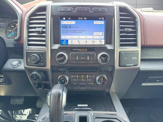 2018 Ford F-150 Platinum w/Max Tow + FX4