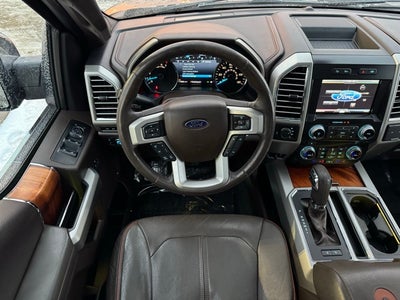 2015 Ford F-150 King Ranch w/ Twin Panel Moonroof + Heated Steering Wheel