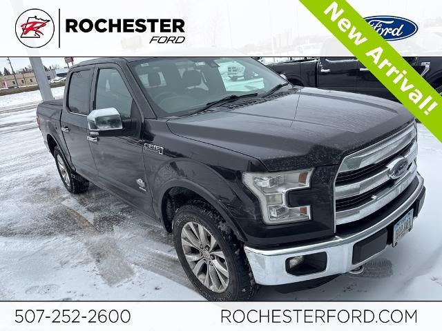2015 Ford F-150 King Ranch w/ Twin Panel Moonroof + Heated Steering Wheel