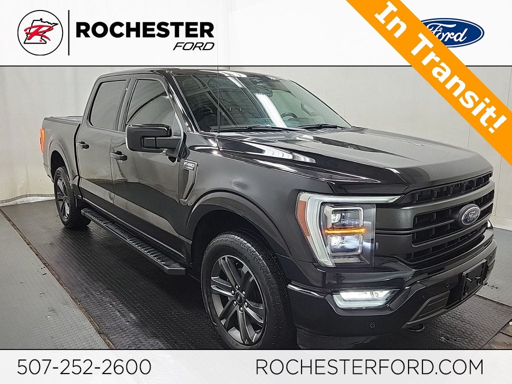 2023 Ford F-150 Lariat w/ Twin Panel Moonroof + Heated Steering Wheel