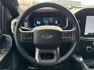2023 Ford F-150 Lariat w/ Twin Panel Moonroof + Heated Steering Wheel