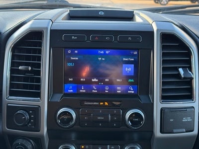 2019 Ford F-150 Lariat w/ Twin Panel Moonroof + 360 Camera