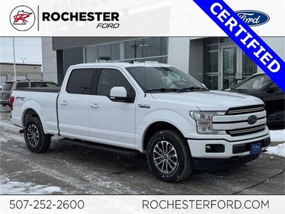 2019 Ford F-150 Lariat w/ Heated Steering Wheel + 157" Wheelbase / 6.5' B