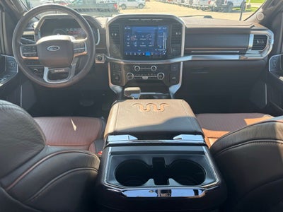 2023 Ford F-150 King Ranch w/ Twin Panel Moonroof + Heated Steering Wheel
