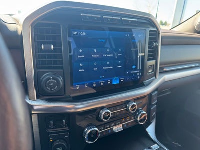 2023 Ford F-150 King Ranch w/ Twin Panel Moonroof + Heated Steering Wheel