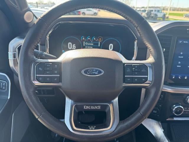 2023 Ford F-150 King Ranch w/ Twin Panel Moonroof + Heated Steering Wheel