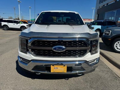 2023 Ford F-150 King Ranch w/ Twin Panel Moonroof + Heated Steering Wheel