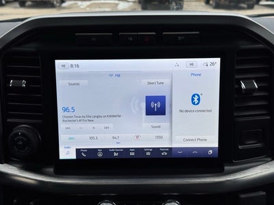 2023 Ford F-150 Lariat w/ Twin Panel Moonroof + 360 Camera