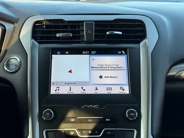 2019 Ford Fusion Hybrid SE w/ Navigation + Adaptive Cruise