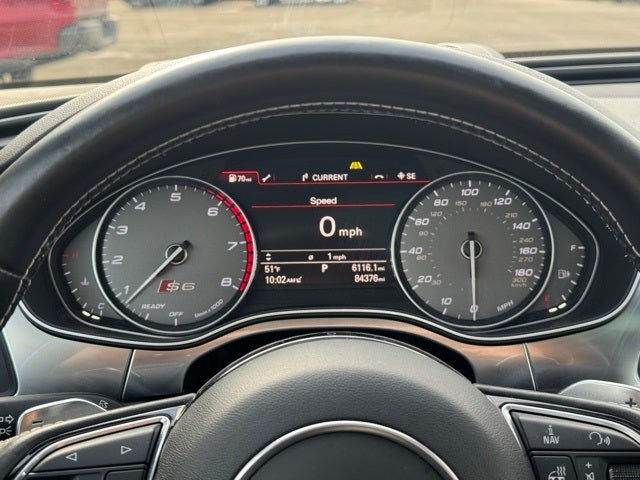 2016 Audi S6 4.0T Prestige Quattro w/ Top View Camera System + Heated Steerin