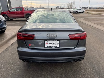 2016 Audi S6 4.0T Prestige Quattro w/ Top View Camera System + Heated Steerin