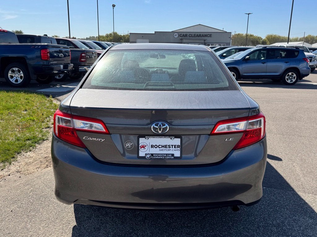 2012 Toyota Camry LE PRIOR SALVAGE TITLE