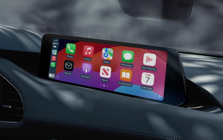 2025 Mazda 3 Sedan -Apple CarPlay Integration Feature | Rochester Mazda in Rochester MN